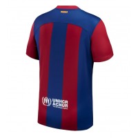 Billiga Barcelona Hemma fotbollskläder 2023-24 Kortärmad
